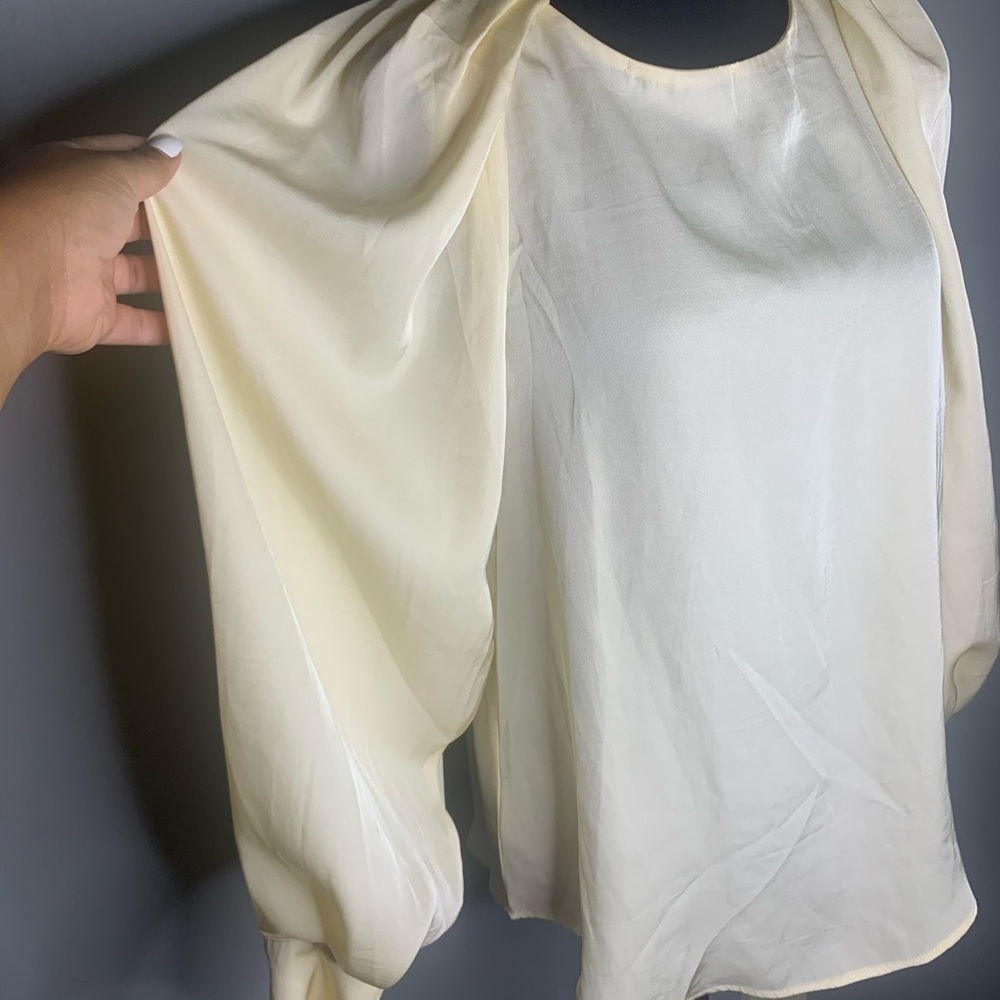 ENGLISH FACTORY BALLON SLEEVE BLOUSE